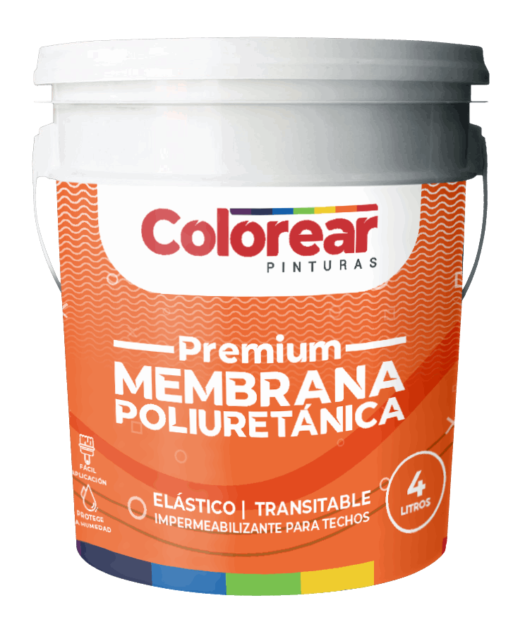 IMPERMEABILIZANTEMEMBRANA POLIURETANICA BLANCA 4 LTS